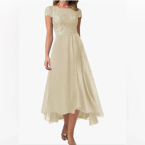 Gown Gallery | Dresses | Gown Gallery Champagne Formal Dress | Poshmark